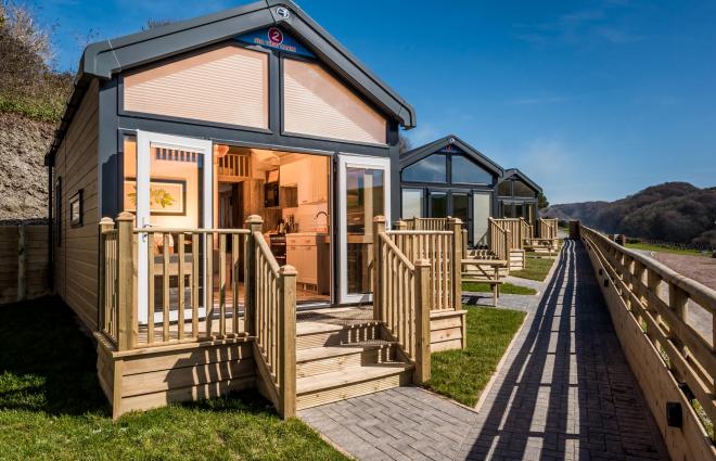 Luxury Cabin at Woolacombe Sands Holiday Park