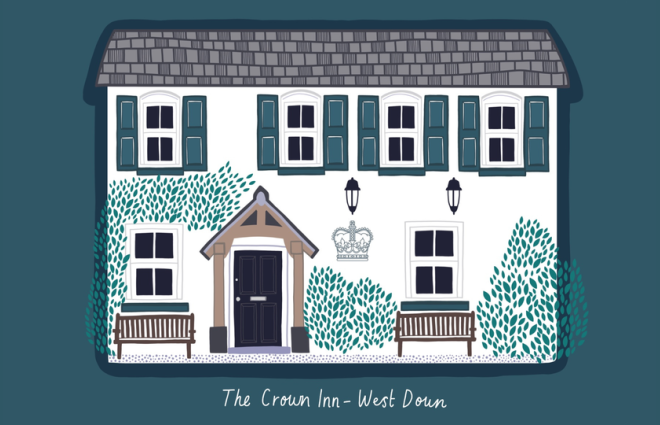 The Crown Inn West Down North Devon 