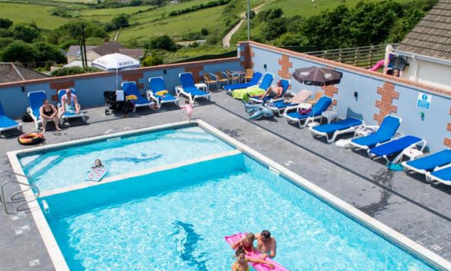 Outdoor Swimming Pool at Woolacombe Sands Holiday Park