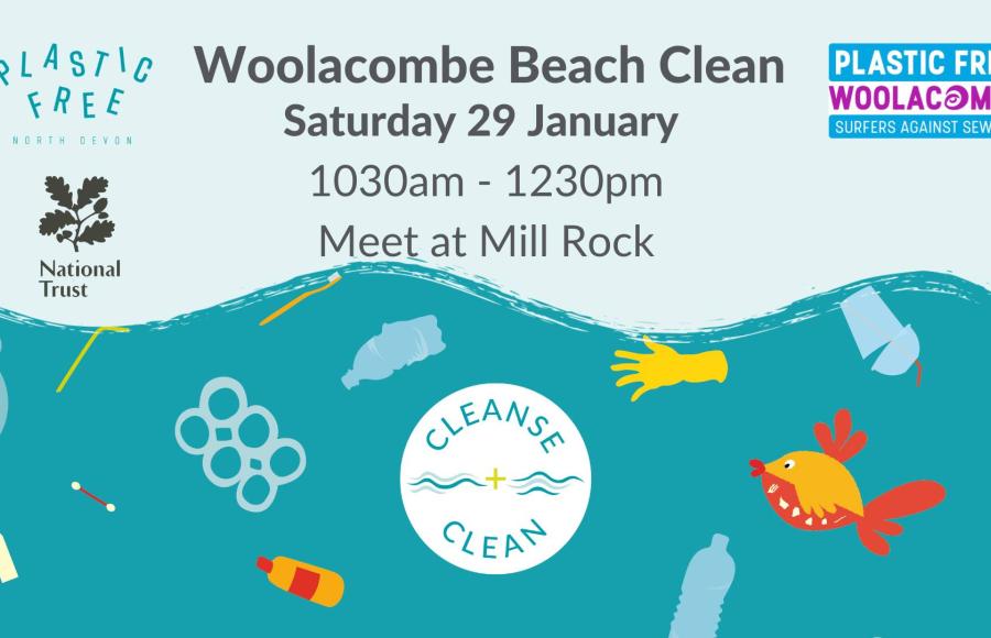 Woolacombe Beach Clean