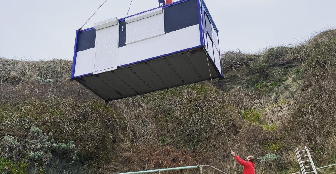 Barricane Beach Cafe Arrival March 2022