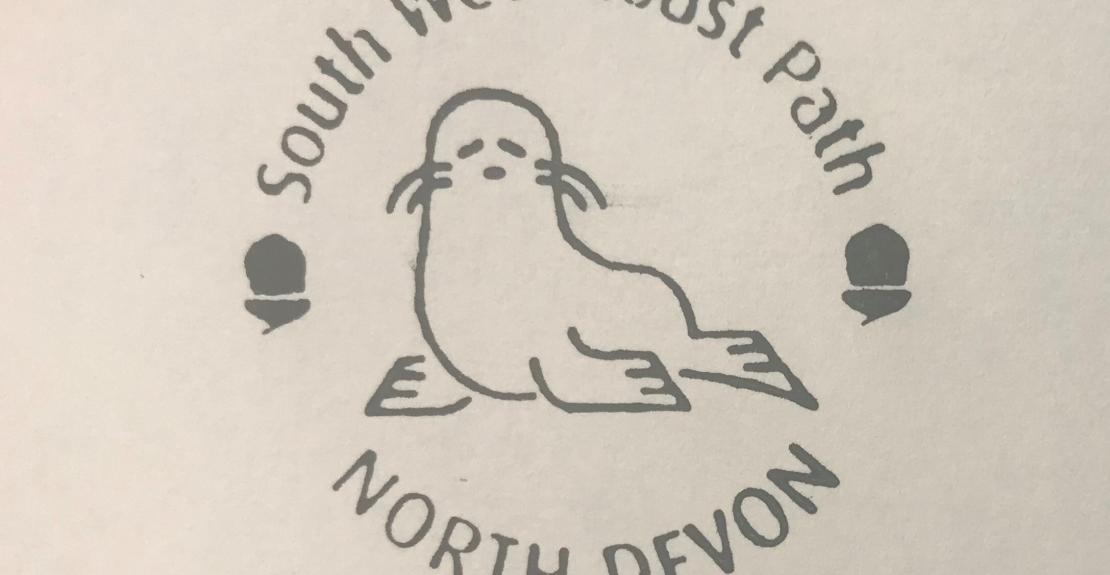 South West Coast Path Stamp Woolacombe Mortehoe North Devon