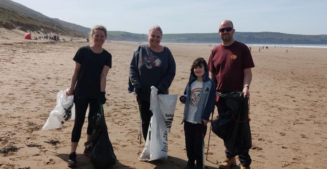 Dynamic Dunescapes North Devon Beach Clean Woolacombe
