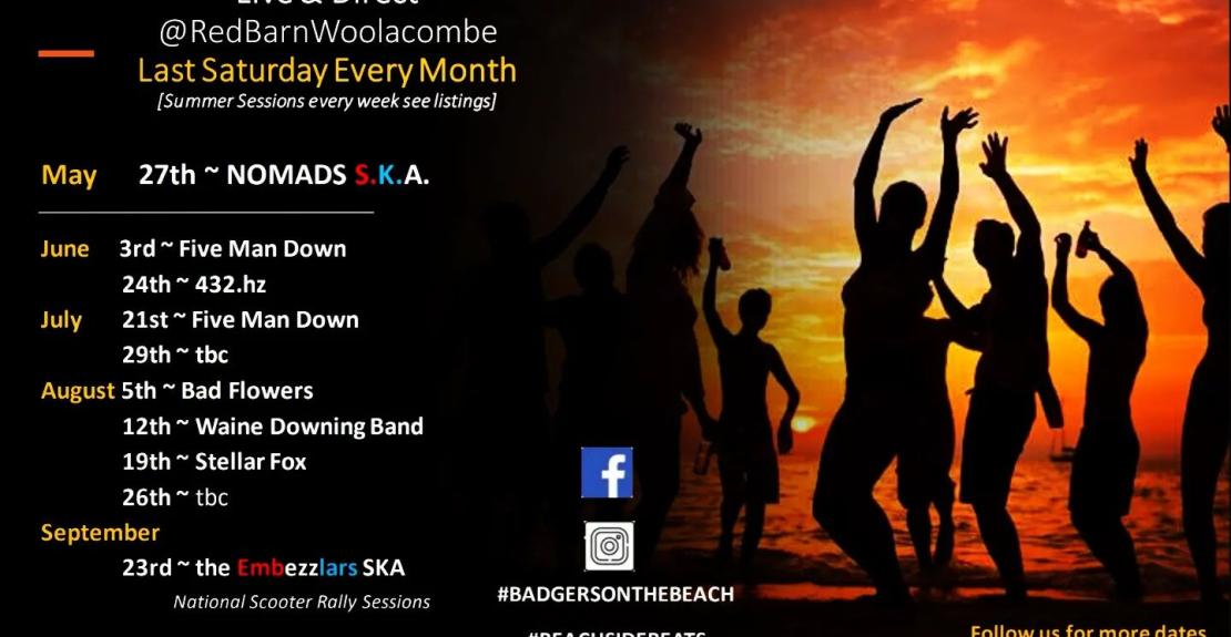 Live Music at the Red Barn Woolacombe