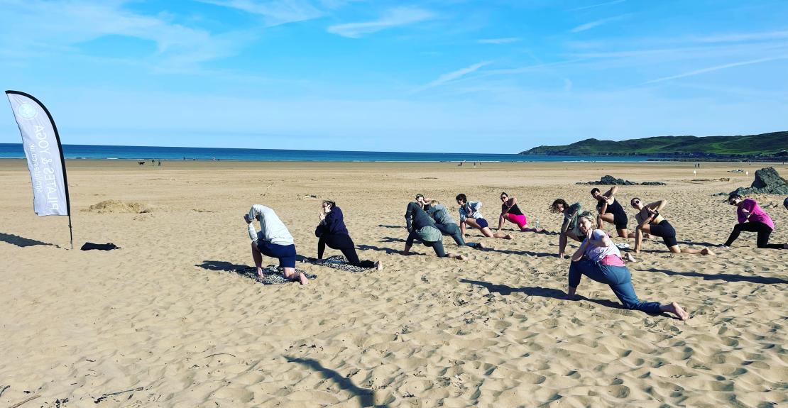 S G Pilates Beach Yoga Woolacombe