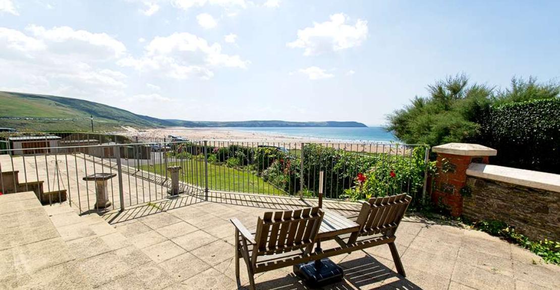 Holiday Home Hunter Cliffside Garden Apartment Woolacombe Special Offer