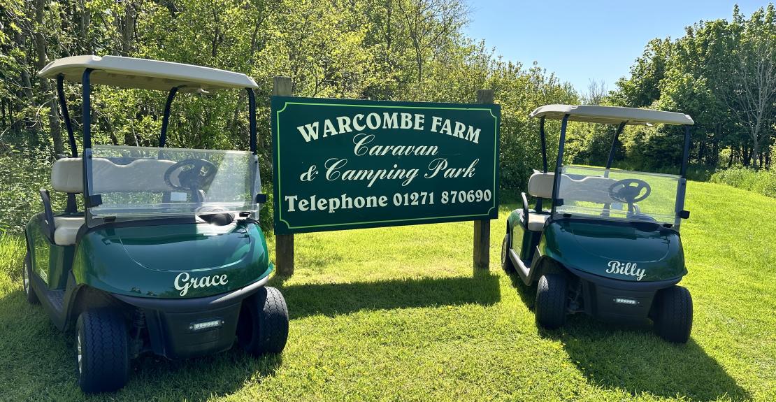 Warcombe Farm Camping Park Mortehoe Woolacombe North Devon 