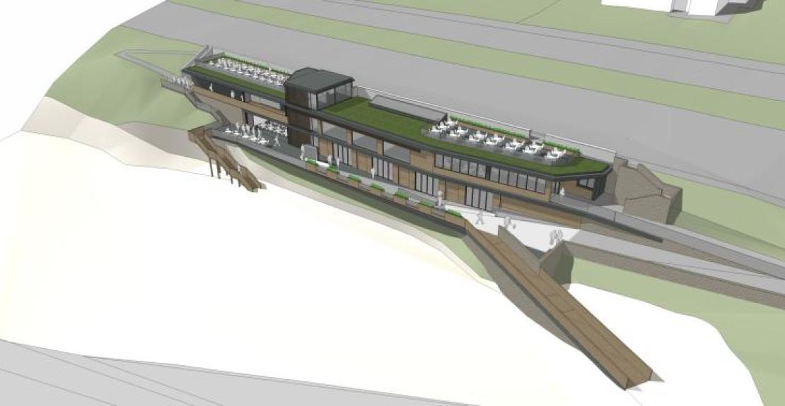 New beach cafe Woolacombe Parkin Estates