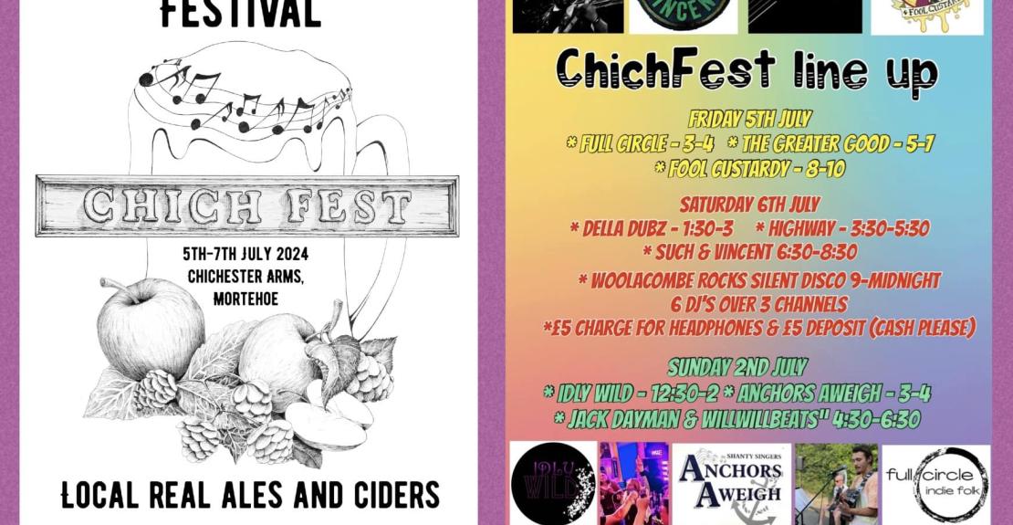 Chichfest 2024 Mortehoe Chichester Arms
