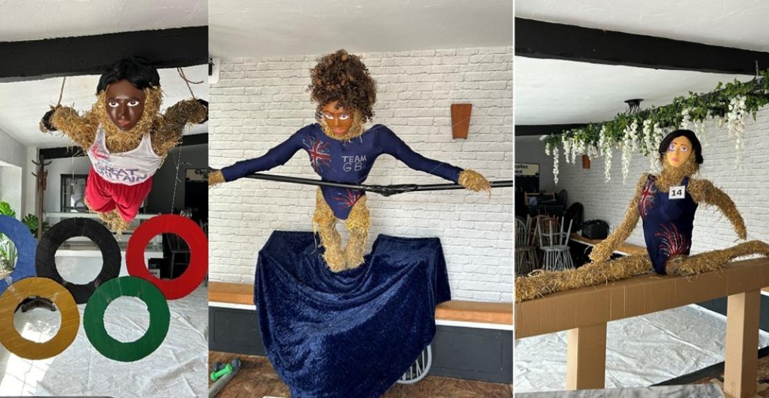 Winner of Mortehoe Scarecrow Festival 2024 The Chichester Arms Mortehoe