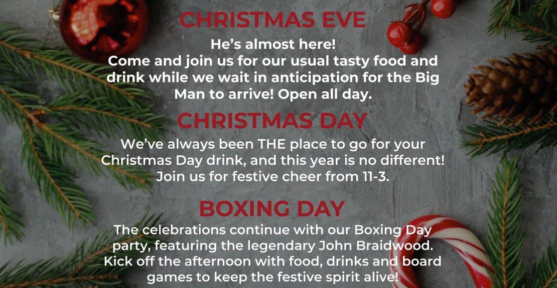 Christmas at the Jube Woolacombe 2024