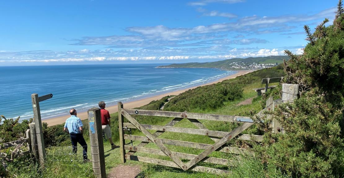 Easter at Pickwell Barton Cottage Putsborough Woolacombe North Devon 