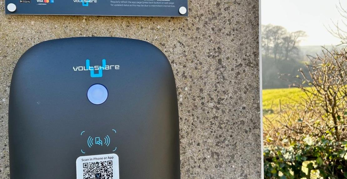 EV Charger at Spreacombe Gardens