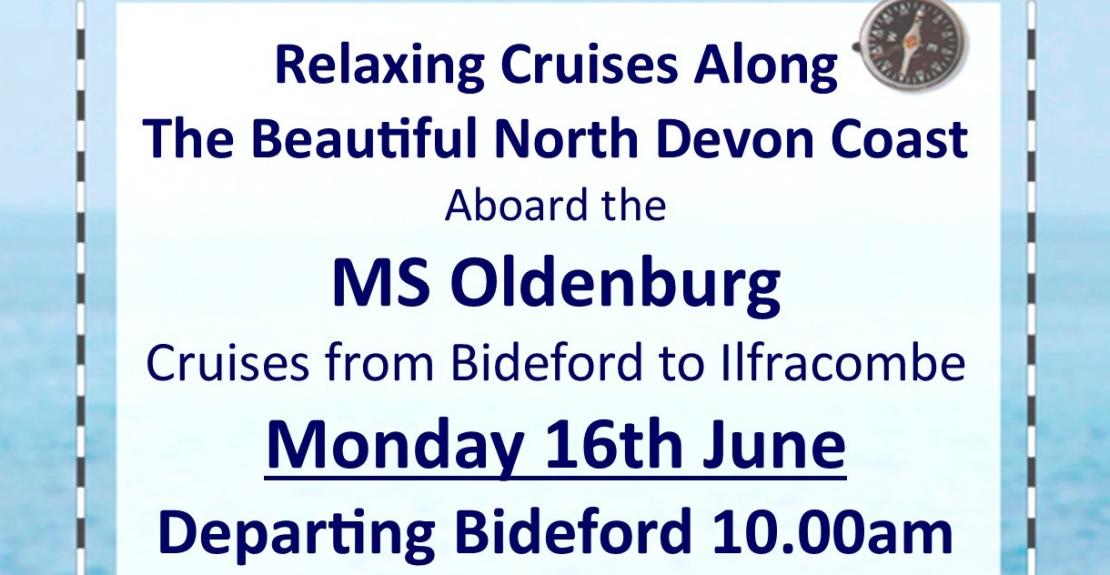 Oldenburg Cruise Bideford to Ilfracombe