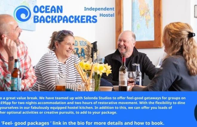 Affordable Activity Weekend Well Being Breaks Ocean Backpackers Ilfracombe 