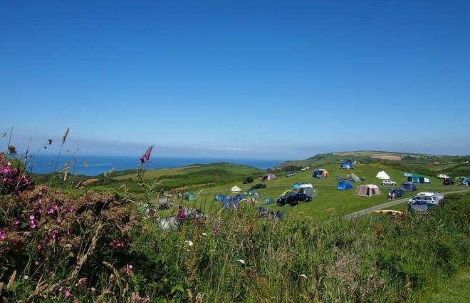 North Morte Farm Caravan & Camping Park Mortehoe Woolacombe Sea Views