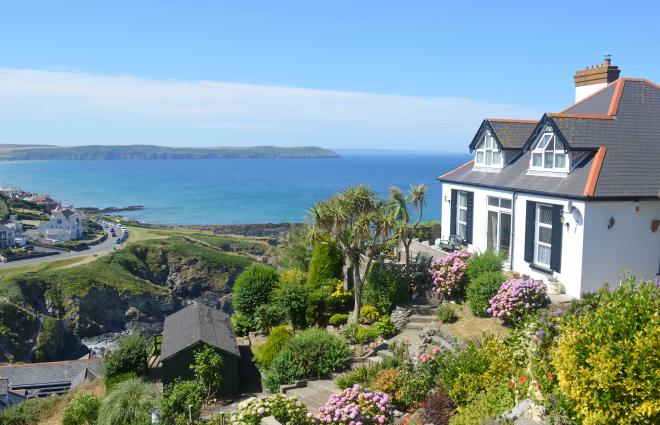 holidaycottages.co.uk Woolacombe Mortehoe sea view north devon