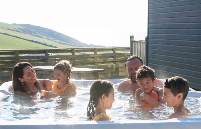 Hot Tub accommodation at Woolacombe Sands Holiday Park