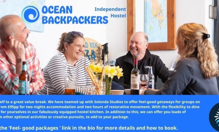 Affordable Activity Weekend Well Being Breaks Ocean Backpackers Ilfracombe 