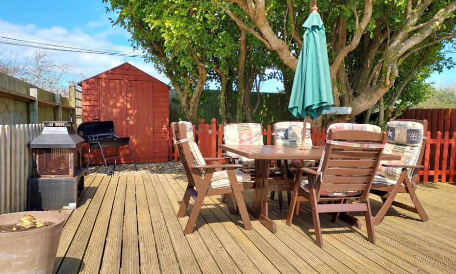 Woolly Bay Bungalow Garden Self Catering Holiday Accommodation Near Woolacombe