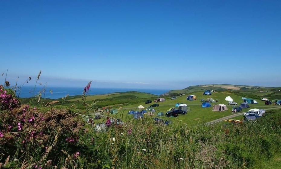 North Morte Farm Caravan & Camping Park Mortehoe Woolacombe Sea Views