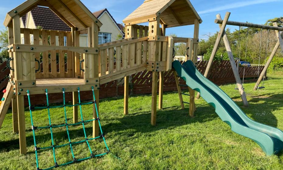 Play area Sunnymead Farm Camping & Touring Site near Woolacombe