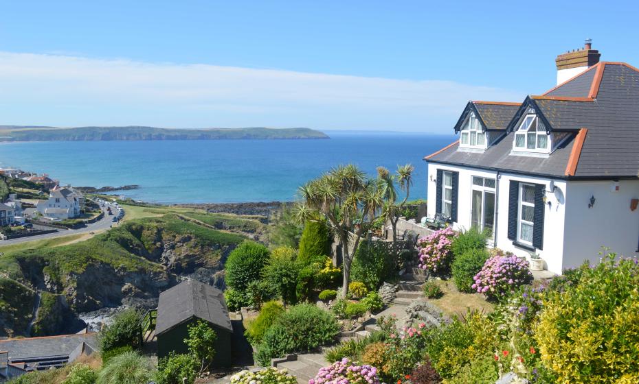 holidaycottages.co.uk Woolacombe Mortehoe sea view north devon