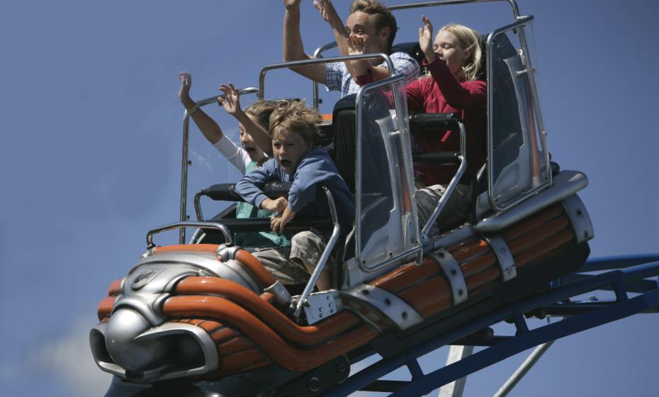 The Milky Way Adventure Park Roller Coaster North Devon 