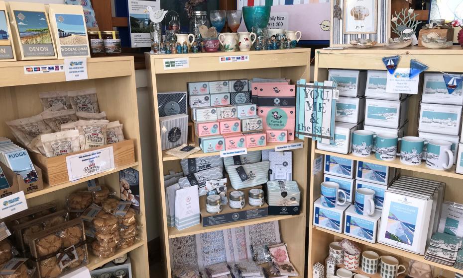 Woolacombe  and Mortehoe Tourist Information Centre Gift Shop