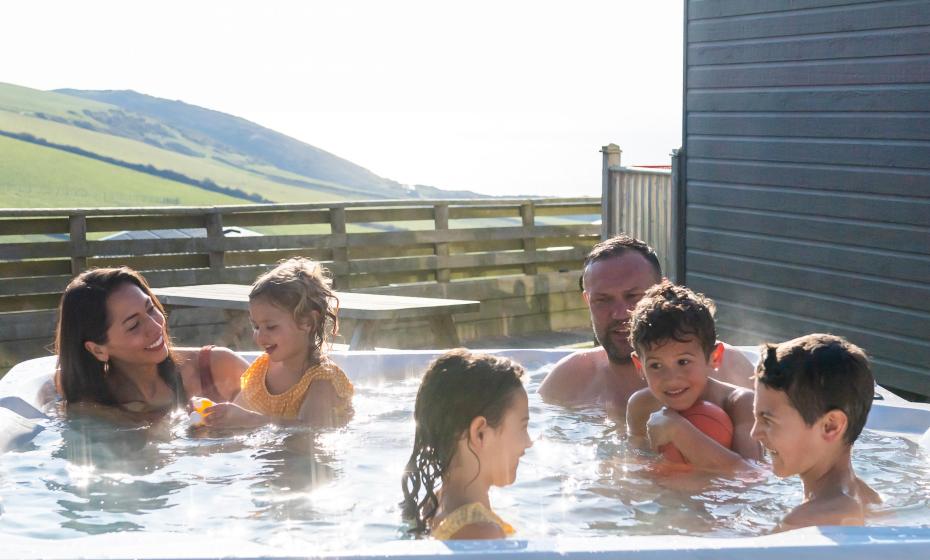 Hot Tub accommodation at Woolacombe Sands Holiday Park