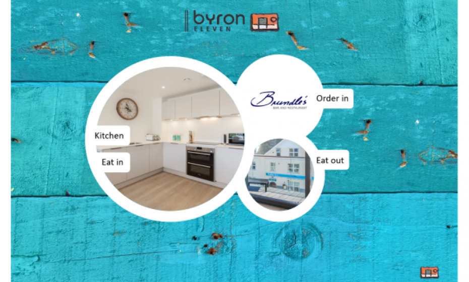 Byron Eleven luxury self catering apartment in Woolacombe close to the beach