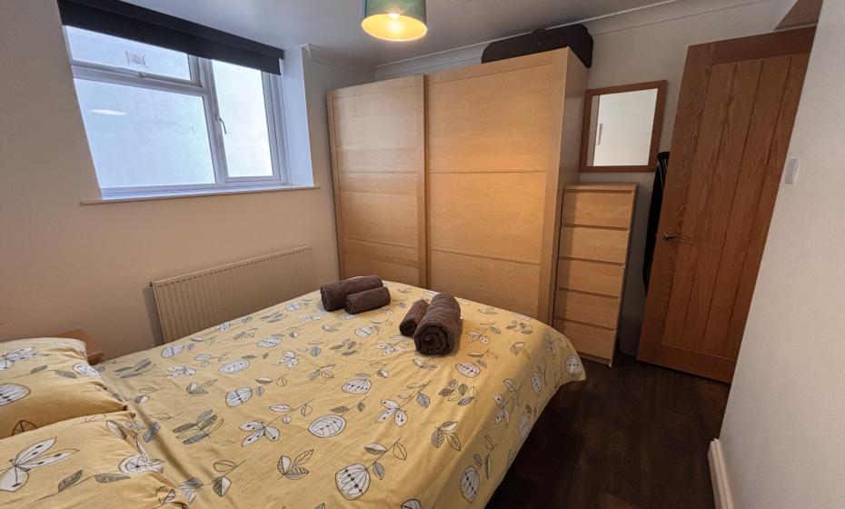Belle Vue apartment double bedroom 