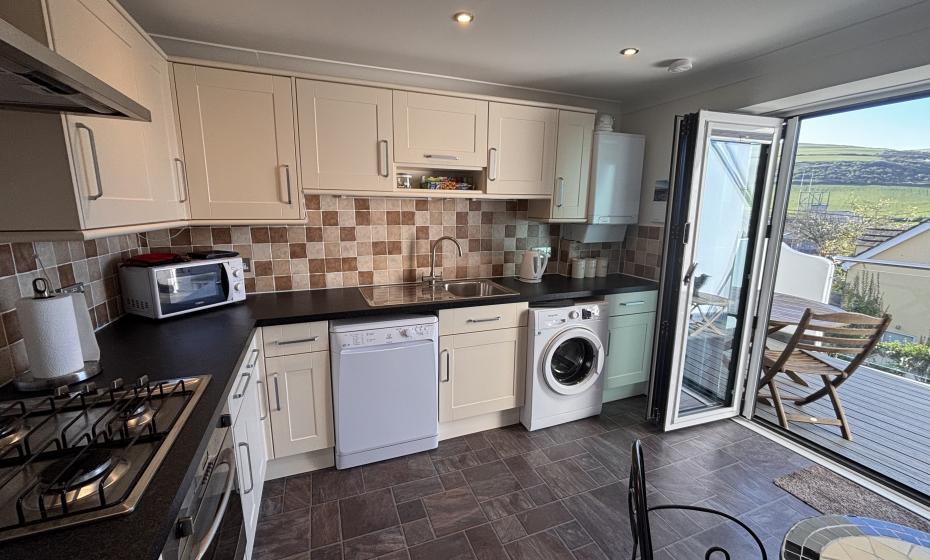 Belle Vue apartment kitchen