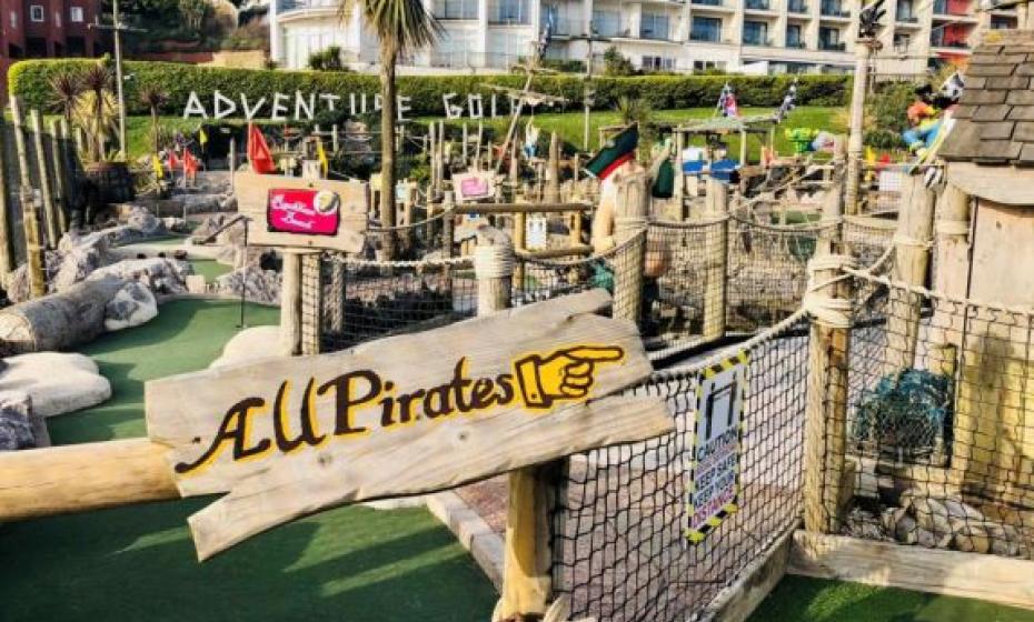 Funder Island Woolacombe Adventure Golf and Children's Rides