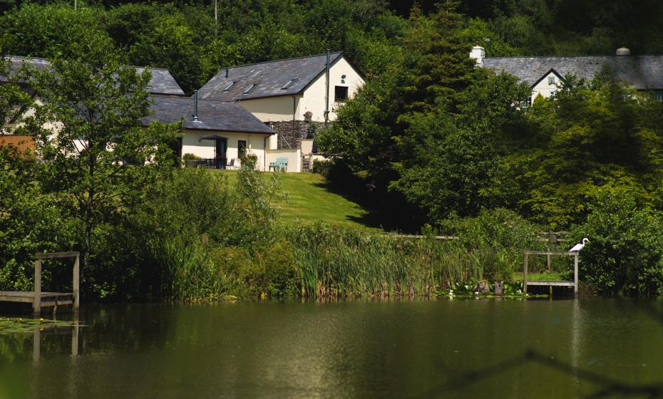 Lower Aylescott Holiday Cottages West Down North Devon Fishing lake 