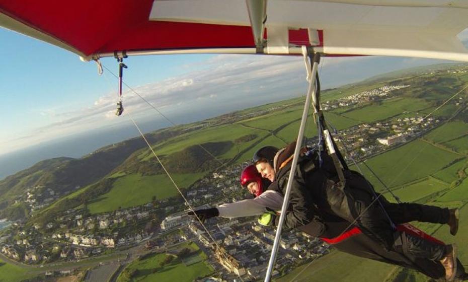 Fly Like A Bird Tandem Hang Gliding Flights Woolacombe North Devon 