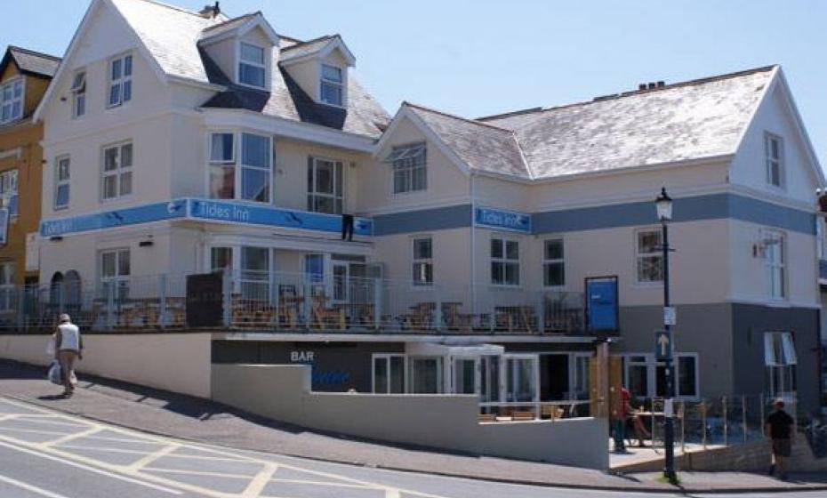 The Tides inn Woolacombe Bistro style food 