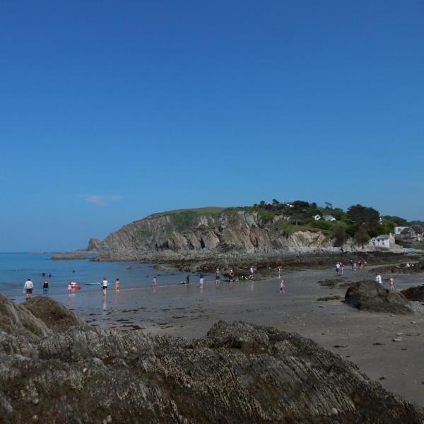 Lee Bay Near Mortehoe And Woolacombe North Devon 