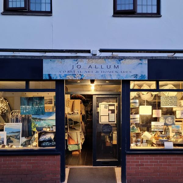 Jo Allum Coastal Art & Homewares Woolacombe