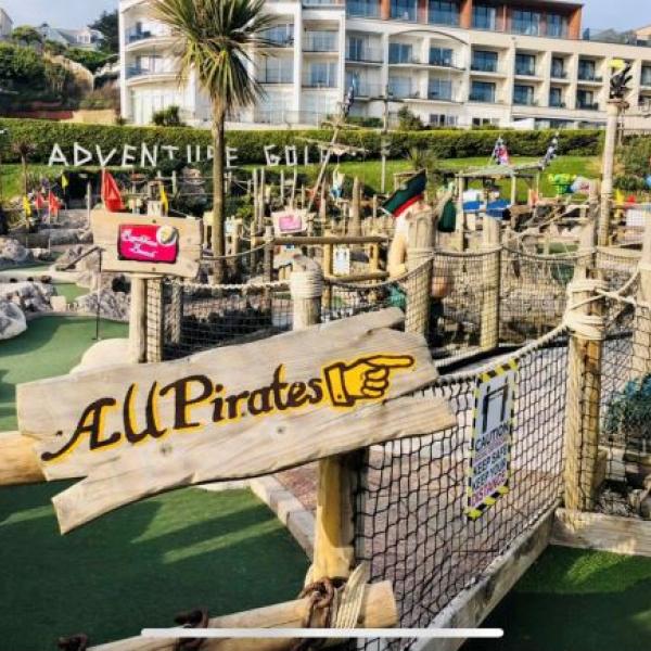 Funder Island Woolacombe Adventure Golf and Children's Rides