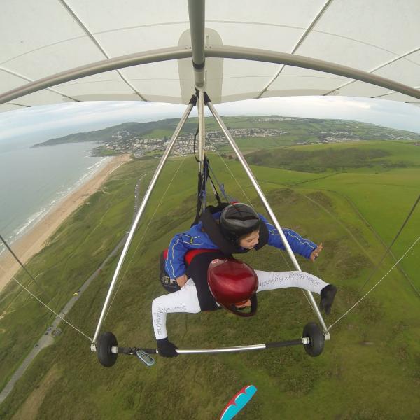 Fly Like A Bird Tandem Hang Gliding Flights Woolacombe North Devon 