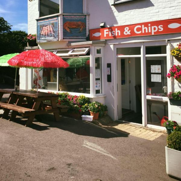 Mor Shellfish T Eat Mortehoe Fish and Chips and Seafood Platters