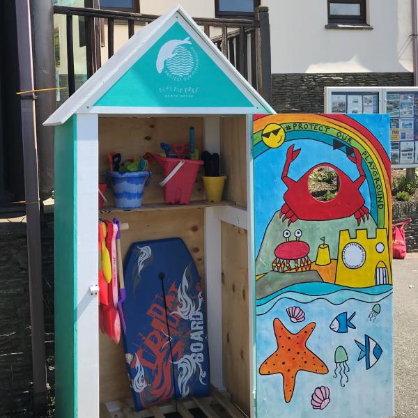 Woolacombe Beach Toy Library at Woolacombe Tourist Information Centre