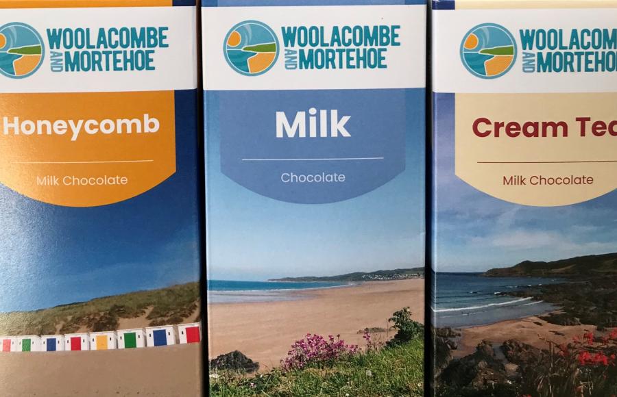 Woolacombe & Mortehoe Chocolate Bars