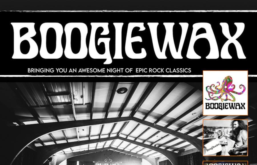 Boogiewax Live Music at Woolacombe Village Hall
