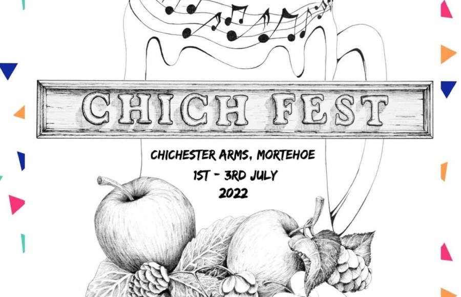 Chich Fest Chichester Arms Mortehoe 1st - 3rd July 2022