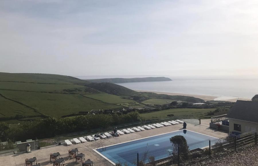 Woolacombe Bay Holiday Village View 