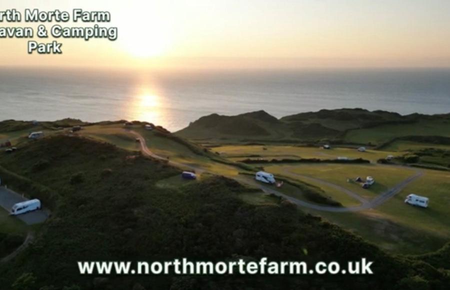 North Morte Farm caravan and camping park Mortehoe 