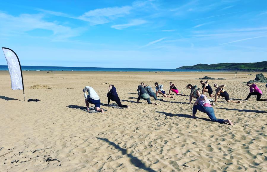 S G Pilates Beach Yoga Woolacombe