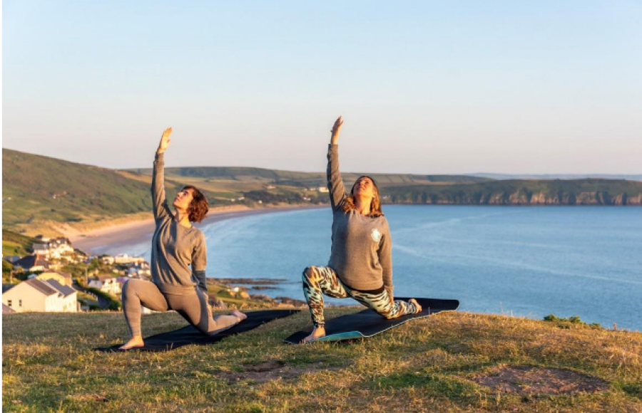 Sense Greater Peace Yoga at The Watersmeet Hotel Woolacombe 